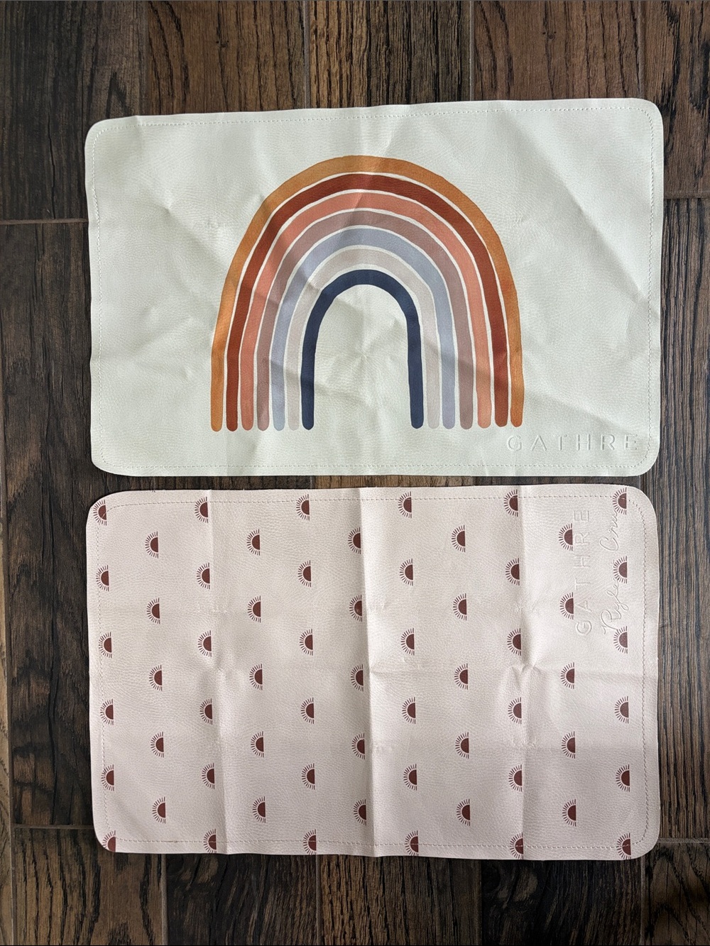 Gathre Rainbow and Rylee + Cru Mats